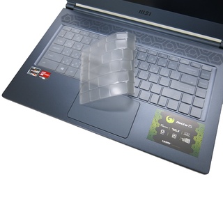 【Ezstick】MSI 微星 Delta 15 A5EFK 奈米銀抗菌TPU 鍵盤保護膜 鍵盤膜