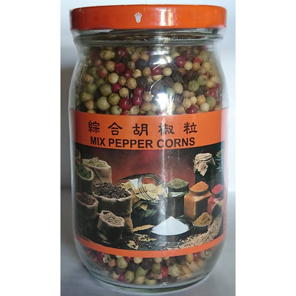 美廚-五彩胡椒粒 220G 現貨/附發票/綜合胡椒粒/彩色胡椒粒/MIX PEPPER CORN/香辛料【常溫、冷藏】