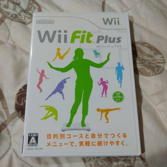 WII Fit Plus 塑身 wii u可用 (編號238)