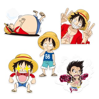 【智障女神黏TT貼紙舖】海賊王魯夫防水貼紙／行李箱貼紙/One piece