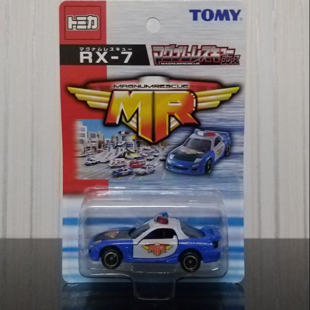 TOMICA 多美 TOMY 舊藍標 救急 城市救援 特警隊 RX-7 警車