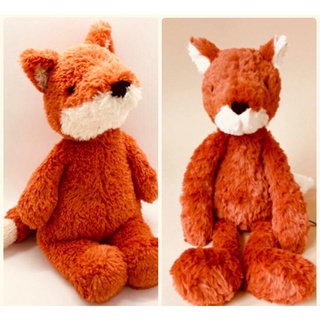 英國 jellycat cushy fox smuffle fox 狐狸 毛絨 娃娃 秋冬