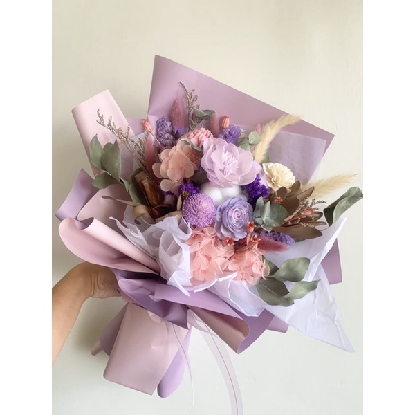 優惠期間 免費附花藝提袋 畢業花束 師長花束 老師花束 感謝花束 蝦皮購物