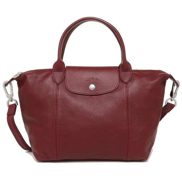 法國LONGCHAMP 限量 Le Pliage Cuir 小羊皮摺疊s號 1512 red lacquer 預購