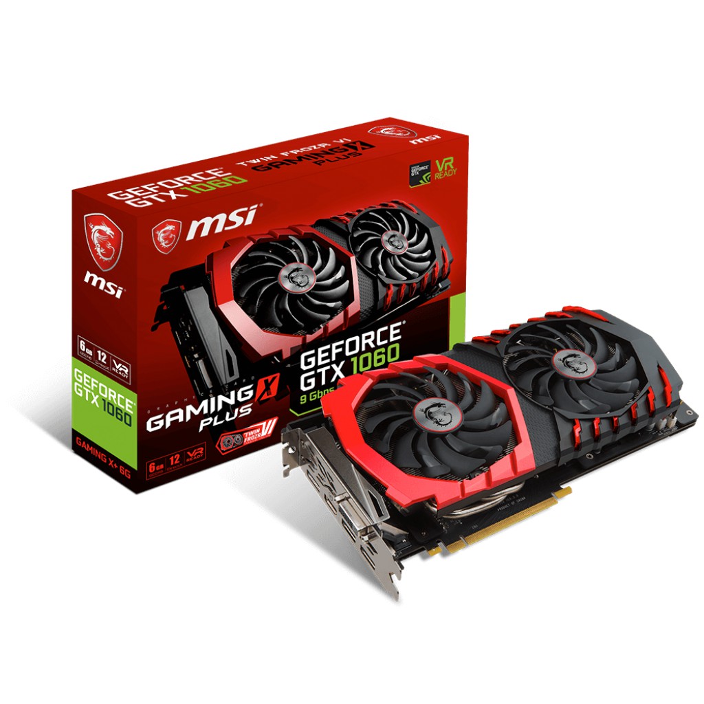 MSI GTX 1060 GAMING X+ 6G