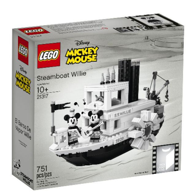 Lego 21317 Steamboat Willie 米奇 汽船 威利號 全新 現貨 lego21317