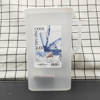 日本製 冷水壺 2L 耐熱耐摔 水壺 按壓式水壺