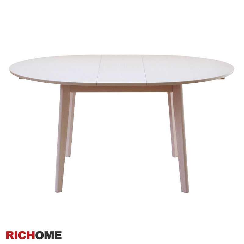 RICHOME   TA317  典雅餐桌(120~150CM)(延伸餐桌)-3色    餐桌   桌子  延伸餐桌