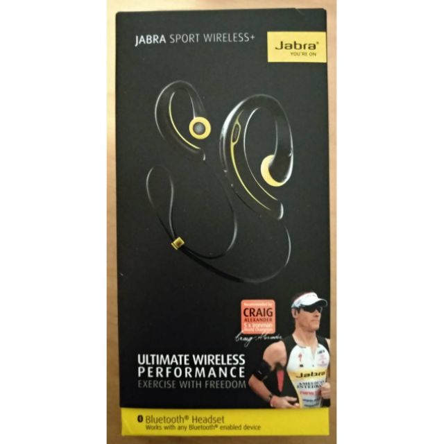 Jabra  sport wireless+ 耳掛式運動藍芽耳機 二手品
