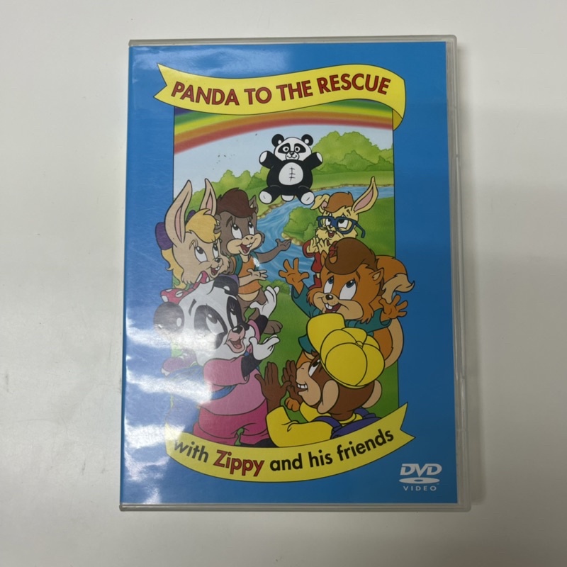 正版寰宇迪士尼美語世界 Zippy系列DVD Panda to the Rescue寰宇家庭限量 含原廠外盒