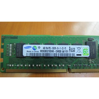 SAMSUNG三星 M393B5270DH0-CH9Q9/4G DDR3-1333伺服器記憶體