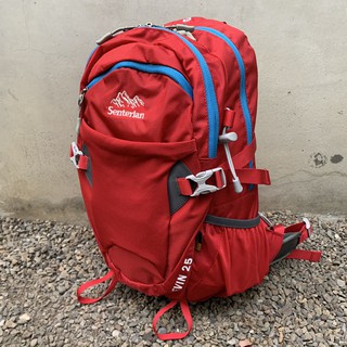 瘋爬山背包【裝備部落】Senterlan鑫特萊 登山背包 25L 網架背負 腰帶減壓 防雨罩 水袋背包 徒步背包 後背包