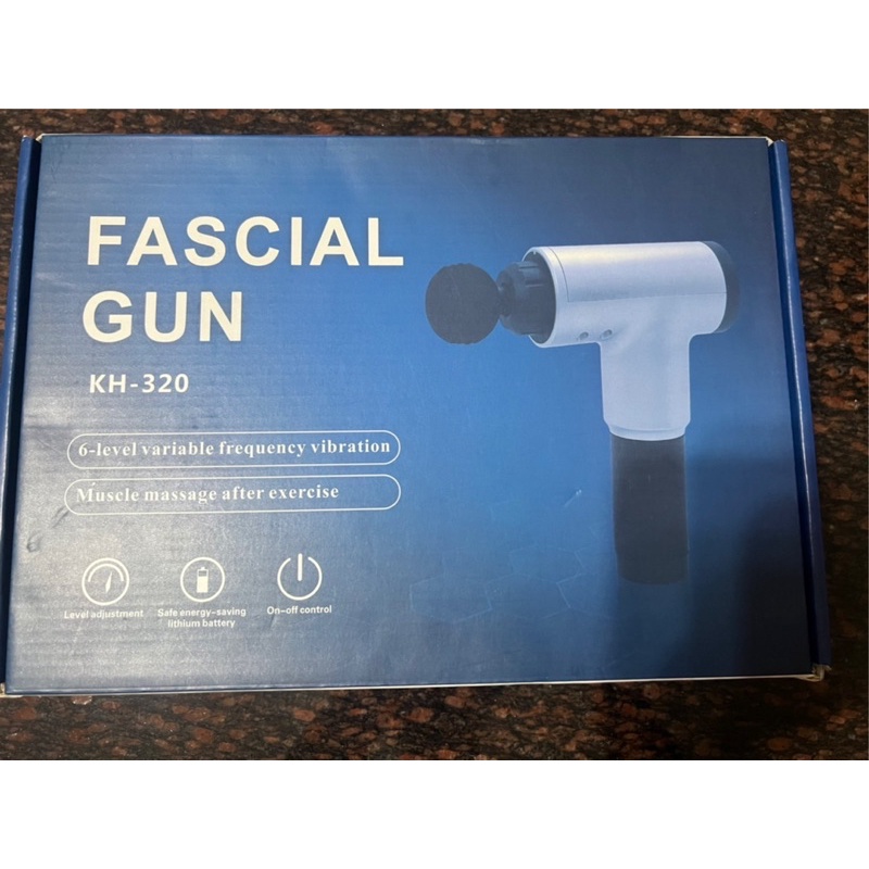 （文仔雜貨店）近乎全新 FascIaL Gun kh-320六段式深層筋膜槍