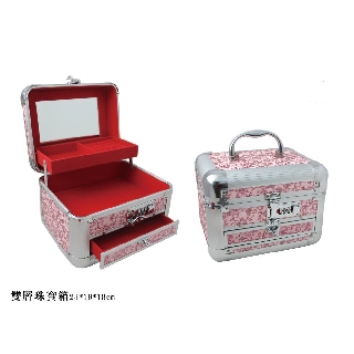 雙層化妝箱、珠寶箱、飾品箱~男方訂婚十二禮~女方嫁妝用品