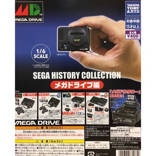 T-ARTS 轉蛋 扭蛋 1/6 SEGA懷舊遊戲機-MegaDrive篇 SEGA 懷舊遊戲機 全4種 整套販售