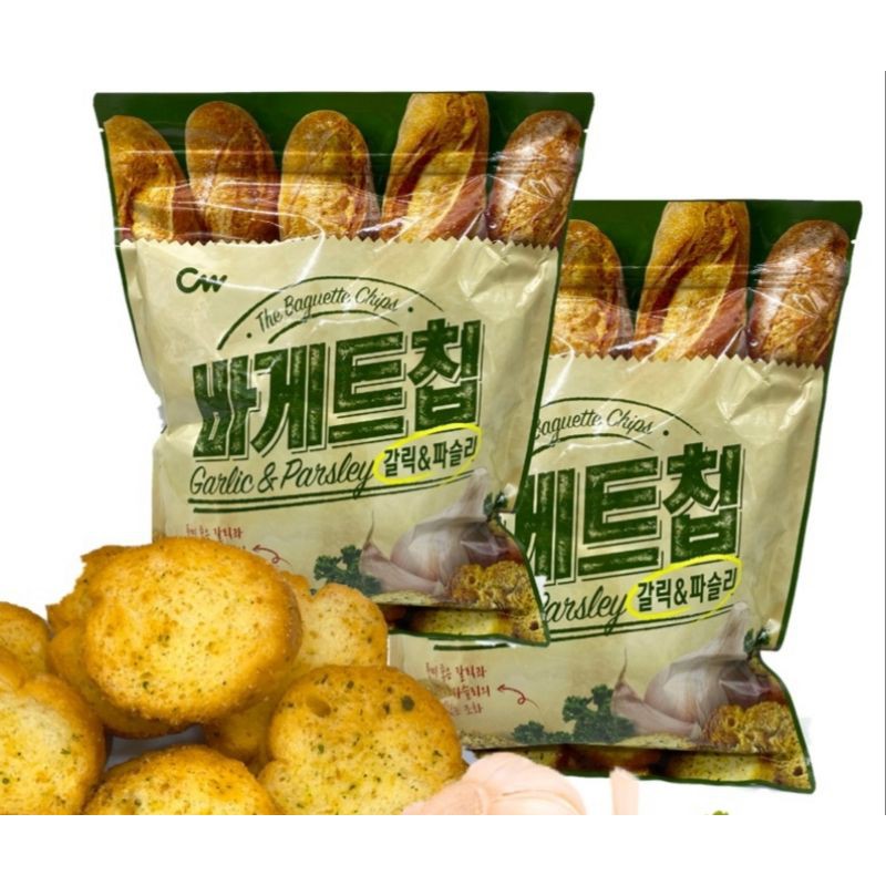 【想賣就賣】現貨#韓國 CW大蒜麵包餅乾#網路熱銷