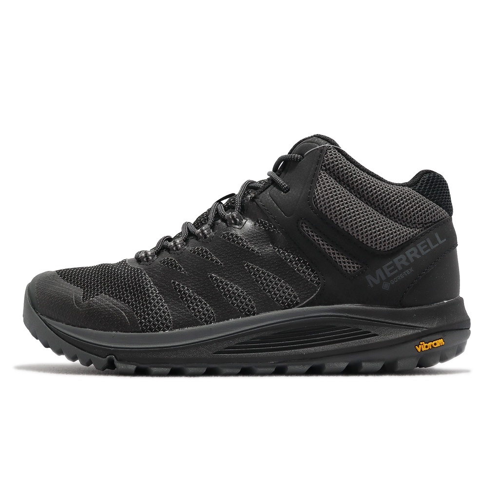 Merrell 戶外鞋 Nova 2 Mid GTX 極致黑 男鞋 登山鞋 中筒 防水 【ACS】 ML067257