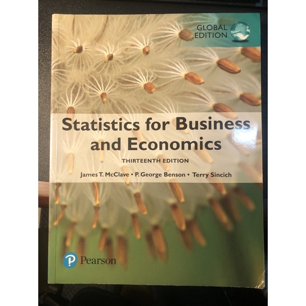 statistics for Business and Economics 13 統計 統計學 輔大