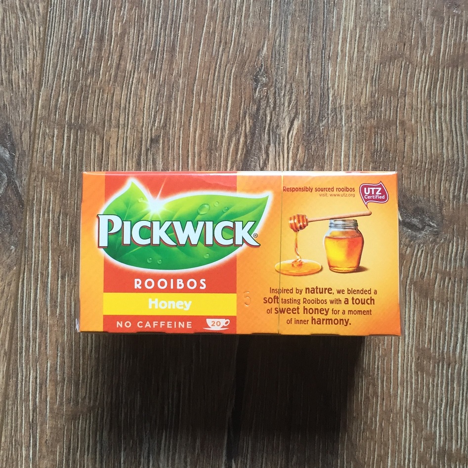 荷蘭製 Pickwick Rooibos Honing No Caffeine 南非國寶茶 紅灌木 蜂蜜 無咖啡因 新品