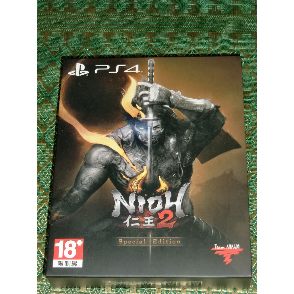 PS4 仁王 2 鐵盒版 中文版 二手 Nioh 2