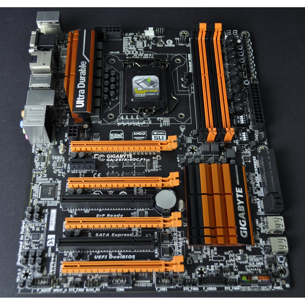 技嘉 GA-Z97X-SOC Force (1150 Z97 DDR3 SATA3 USB3.0 PCIe3.0 DP)