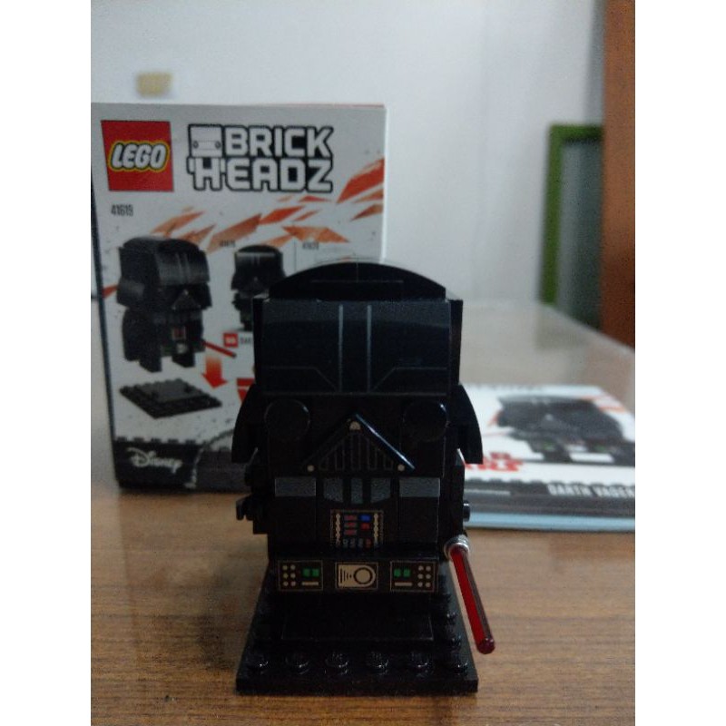 收藏用極新-樂高/Lego/Brickheadz/星際大戰黑武士/Darth Vader/41619