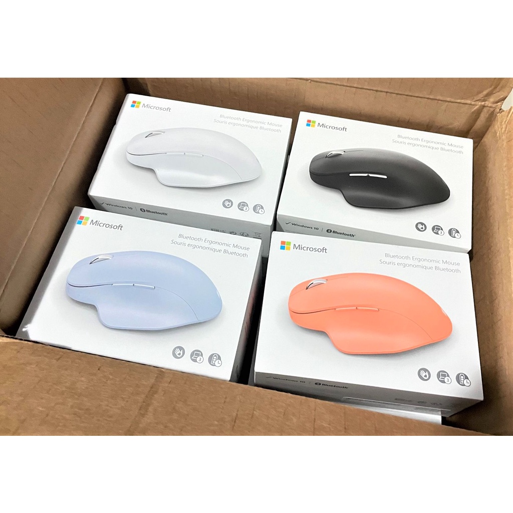 現貨 微軟 藍牙人體工學滑鼠 全新未拆 美國代購 Microsoft Bluetooth Ergonomic Mouse