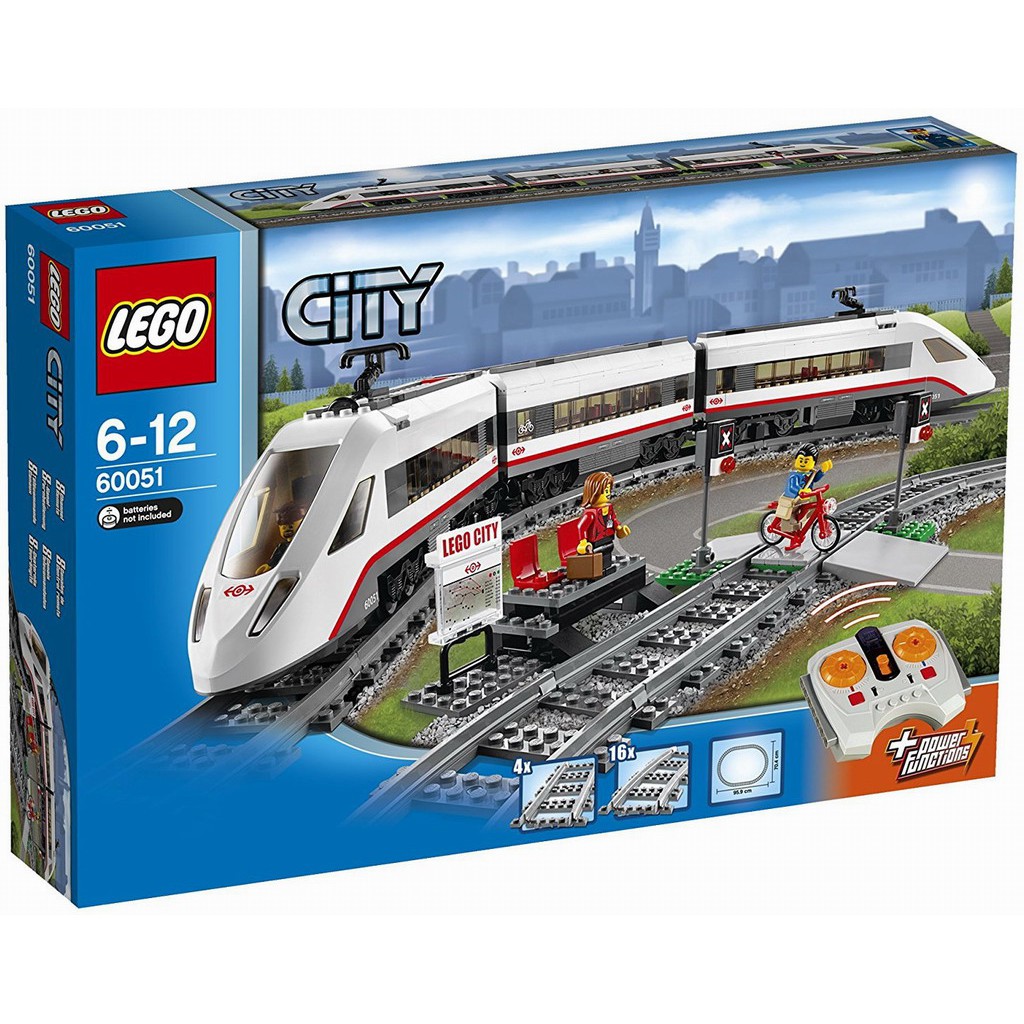 [全新盒裝未拆-天天出貨] Lego 60051 樂高 CITY 城市系列 高速旅客列車