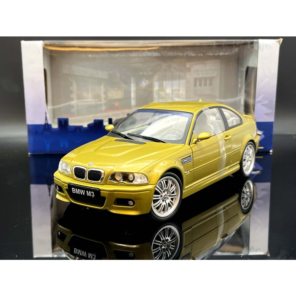 Solido 1/18 BMW M3 E46 2000 phoenix yellow MASH