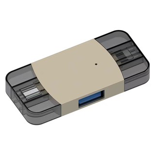 轉換器 2合一 USB 2.0+USB 3.0母頭轉8 Pin + Type-C公頭 OTG轉接頭