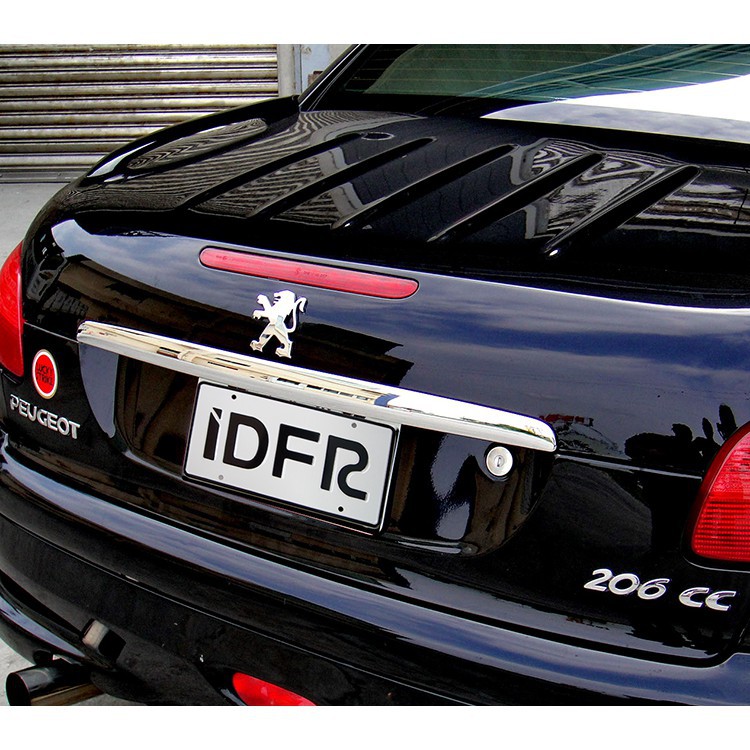 Peugeot 寶獅 206CC 206 CC 2000~2007 改裝 鍍鉻銀 尾門飾條 後箱飾條