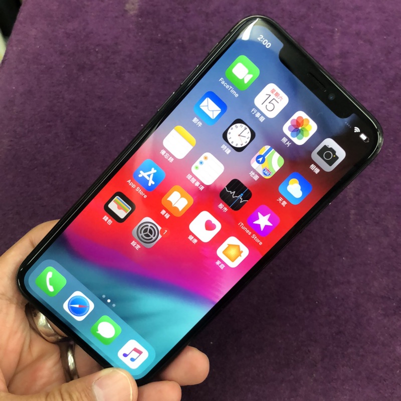 二手 iPhone X 64G 黑色 9.5成新