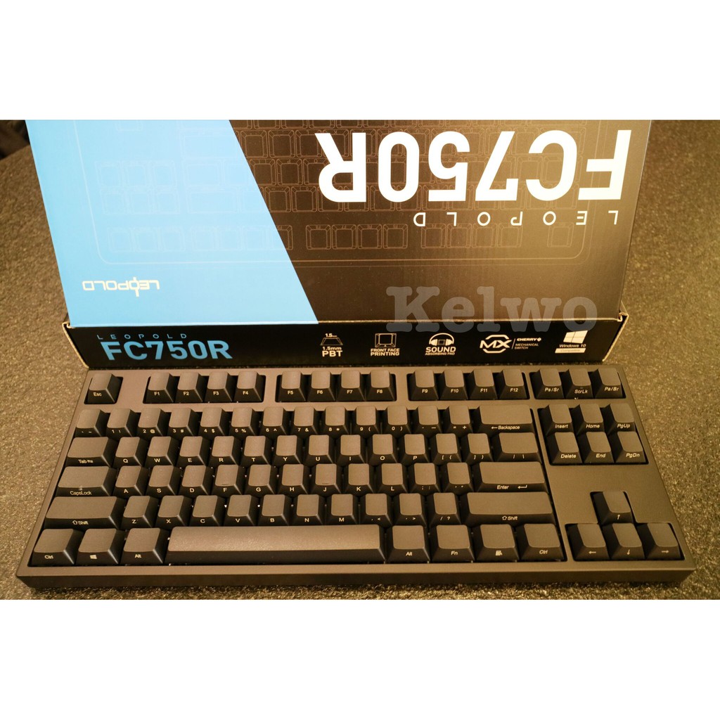 韓國 LeoPold FC750R 機械鍵盤 2017 全黑色版 PBT鍵帽 紅軸 非filco ducky ikbc