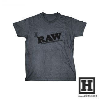 [H Market] 西班牙 RAW T Shirt 灰LOGO 短袖上衣 RAWLIFE 短T T恤 台灣 台北
