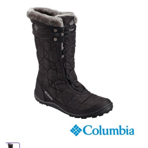 美國 Columbia 哥倫比亞 全新 女款 黑色 防水保暖 雪靴 UBL15850 中筒靴. US5 / EU36