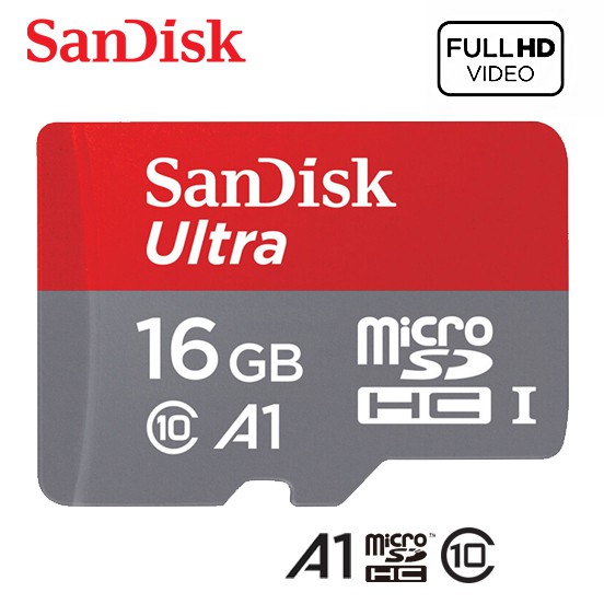 SANDISK ULTRA A1 MICROSD UHS-I 16G SDHC記憶卡 傳輸最高98MB 現貨 廠商直送