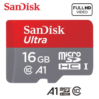 SanDisk ULTRA 16GB 16G 手機記憶卡 A1 microSD SDHC UHS-I 傳輸最高98MBs