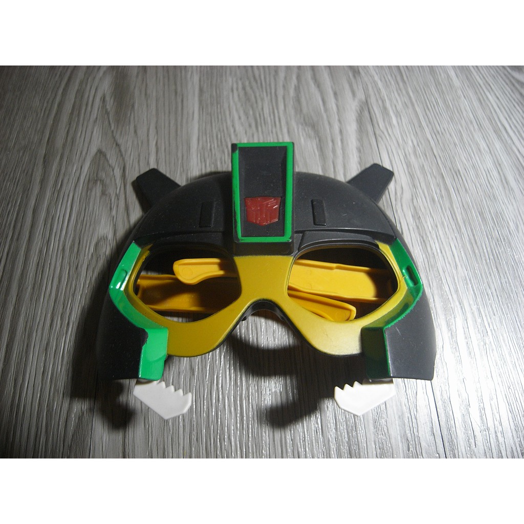 二手 Transformers 變形金剛 面具 兒童 鋼鎖面具 眼鏡