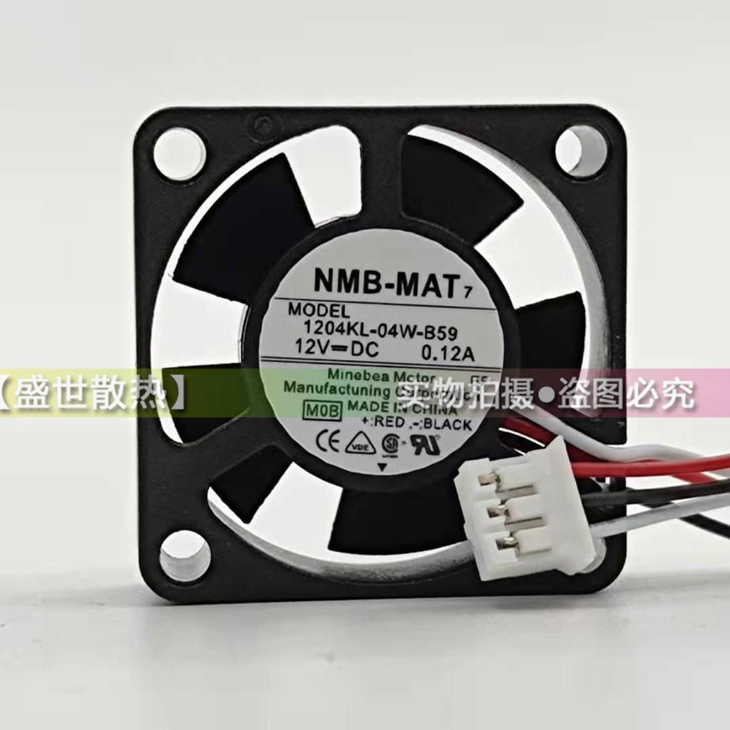原裝正品NMB-MAT 1204KL-04W-B59 3010 12V 0.12A 安川變頻器風扇