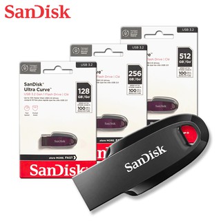 SANDISK Ultra Curve CZ550 128G 256G 512G USB 3.2 隨身碟 現貨 廠商直送