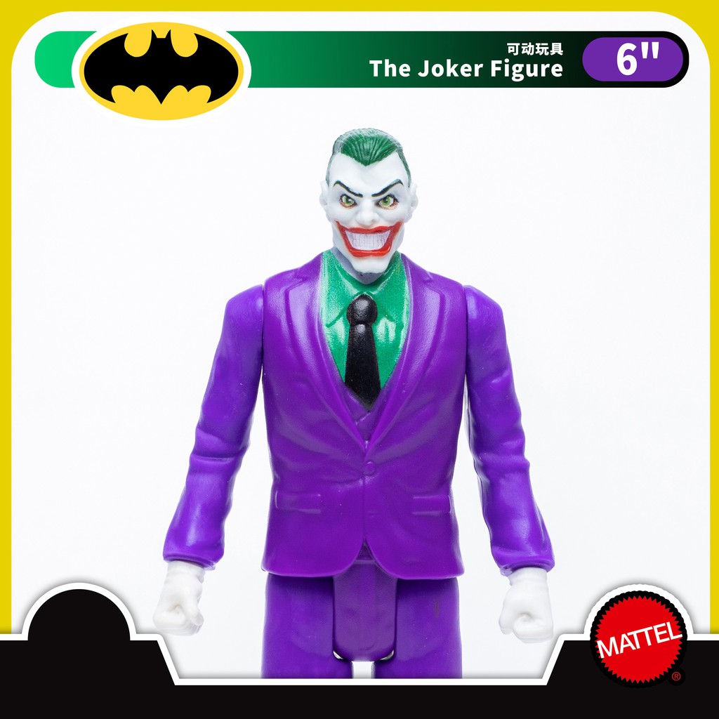 【撒旦玩具 SatanToys】預購 Mattel 美泰【蝙蝠俠 週年系列】小丑 可動公仔 Batman Joker