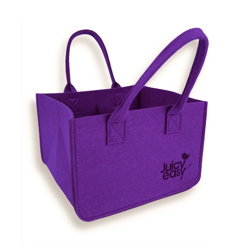毛氈提袋 - 紫色【左西購物網】