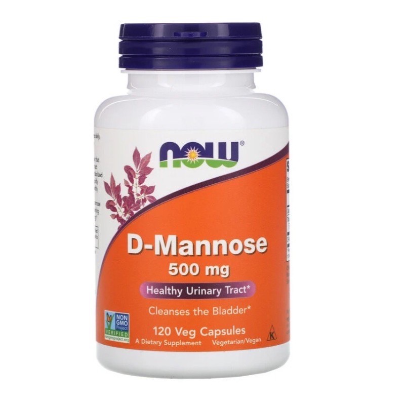 美國Now Foods D-甘露糖 D-mannose 500mg120粒