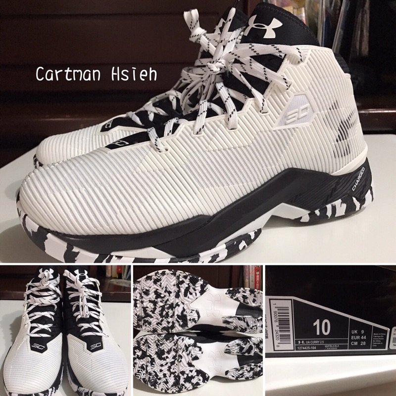 正版 UA CURRY 2.5 10號