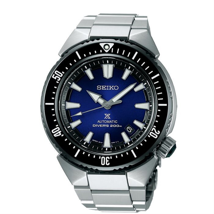 SEIKO SK037 精工錶 Prospex 6R15-03G0B(SBDC047J) 新鮪魚潛水腕錶/藍面 45mm