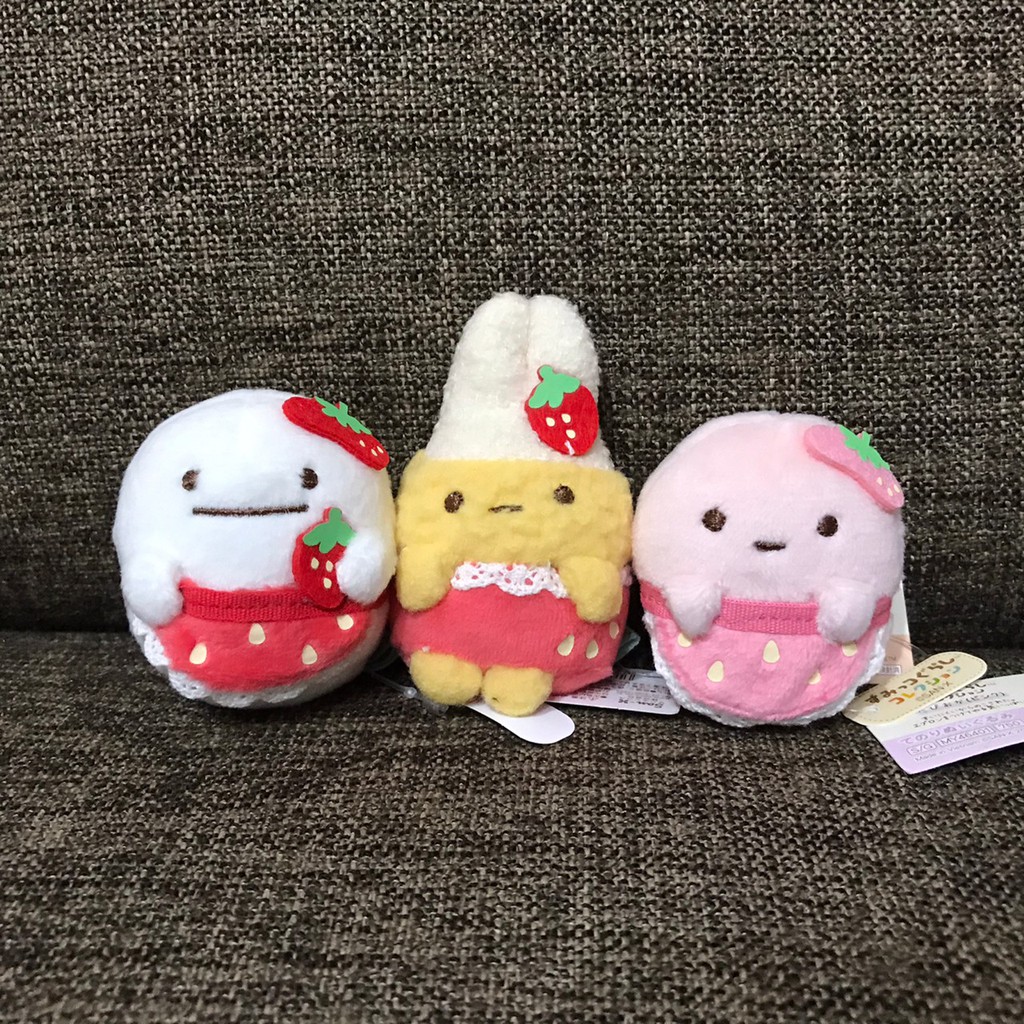 🇯🇵「最後幽靈現貨」日本代購—角落生物  草莓季 沙包  娃娃  草莓 貓咪 幽靈 沙包娃娃 聖誕禮物 交換禮物