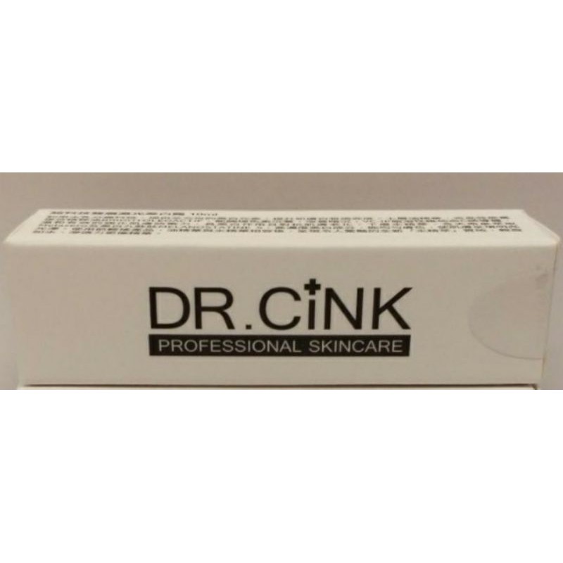 DR.CINK 超科技雙層激光美白露 10ml  (DR.CINK 美白化妝水)標籤有髒污，介意勿下單