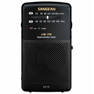 SANGEAN 山進 二波段 掌上型收音機 SR-35