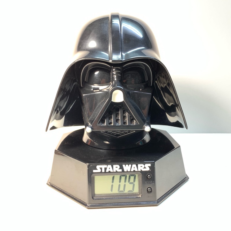 Star Wars 星際大戰 黑武士 21cm高 時鐘+存錢筒
