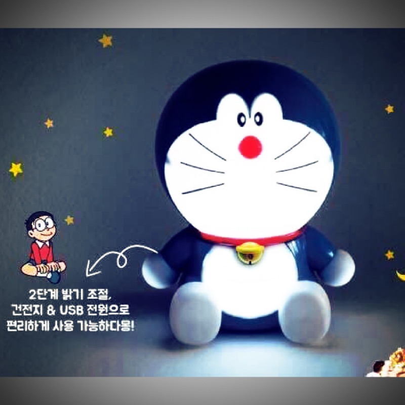 韓國 Doraemon 哆啦A夢LED小夜燈